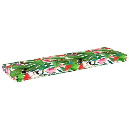 vidaXL Raklap párna trópusi dzsungel mintával 140 x 40 x 8 cm Oxford anyagból