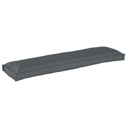 vidaXL Raklap párna padhoz Antracit 150 x 40 x 8 cm Oxford szövet