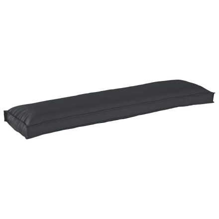 vidaXL Raklap párna padhoz Fekete 150 x 40 x 8 cm Oxford szövet