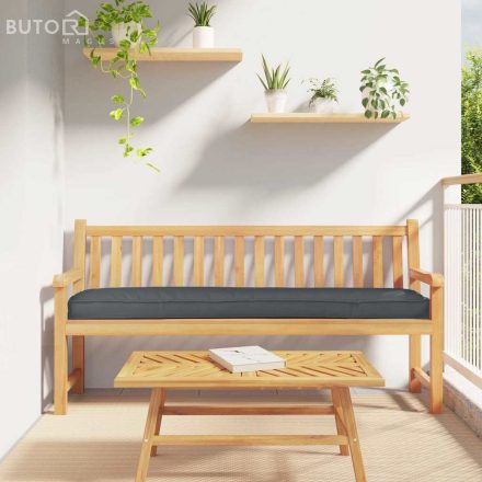 vidaXL Raklap párna készlet 2 pcs Antracit 200 x 40 x 8 cm