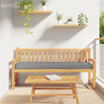 vidaXL Raklap párna készlet 2 pcs Szürke 200 x 40 x 8 cm Oxford szövet