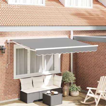 vidaXL Elektromos Napernyő Váz Húzható 2.5x2 cm Fém