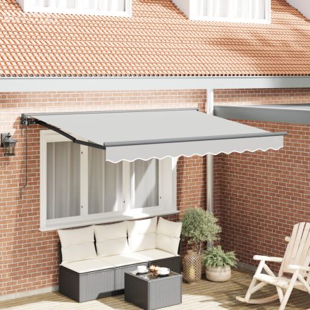 vidaXL Elektromos Napernyő Váz Húzható 3x2 cm Fém