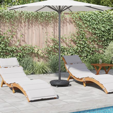 vidaXL Kerek Parasol Talapzat Kerekekkel Ø38-48 mm Oszlopokhoz 13 kg