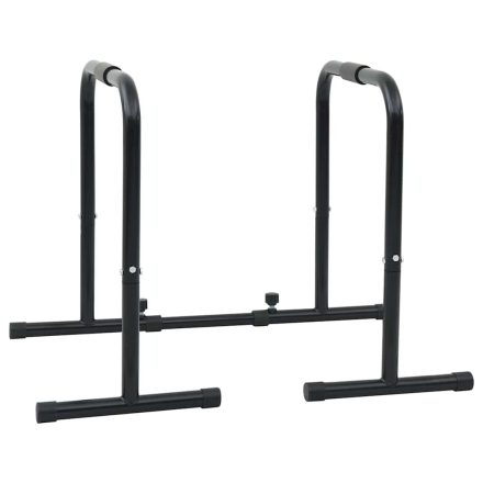 vidaXL Fekvőtámasz Rúd Állítható Hosszal, 300 kg Kapacitással, 96-117x67x75 cm Acél