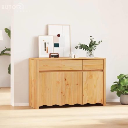 vidaXL Drammen Barna 114 x 43 x 75.5 cm Tömör fenyőfa