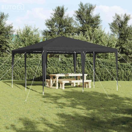vidaXL Partysátor Antracit és Fehér 400 x 400 x 266 cm
