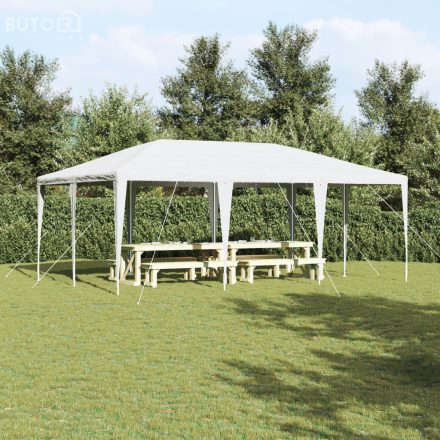 vidaXL Parti sátor Fehér 6x4 m PE