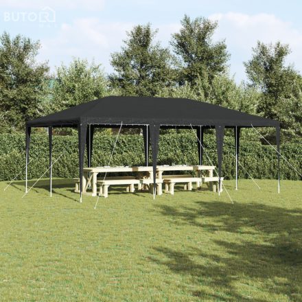 vidaXL Parti Sátor Antracit 6x4 m PE