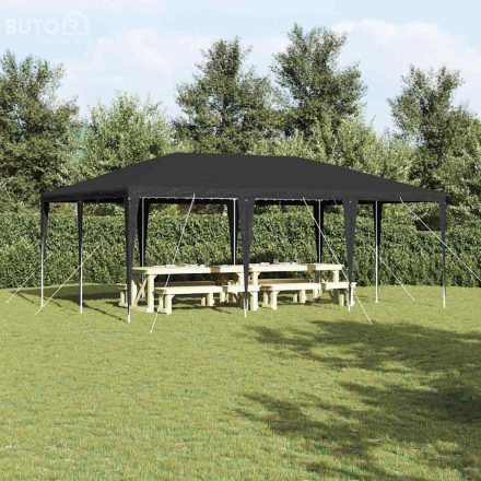 vidaXL Partysátor Antracit és Fehér 600 x 400 x 266 cm
