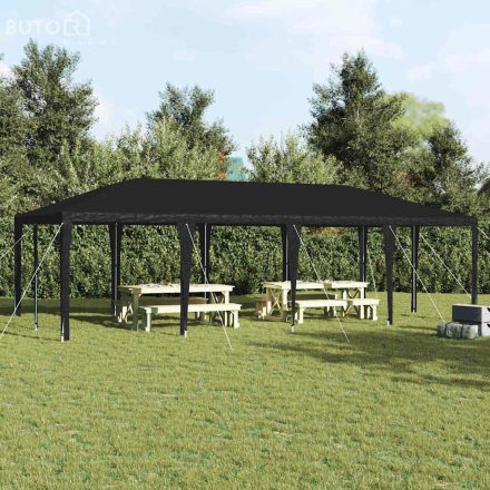 vidaXL Partysátor Antracit és Fehér 800 x 400 x 266 cm