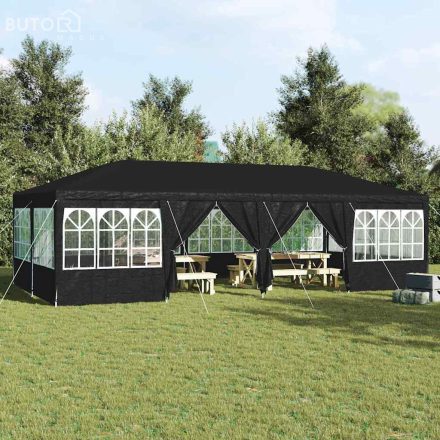 vidaXL Partysátor Antracit és Fehér 800 x 400 x 266 cm