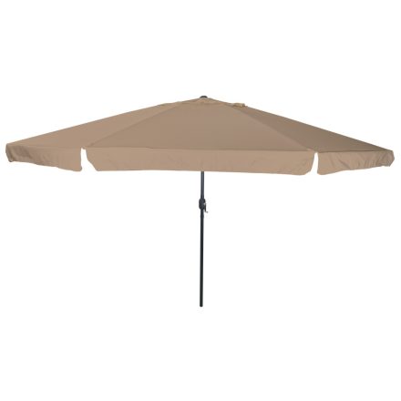 vidaXL Kert Napernyő ø395x245 cm Taupe