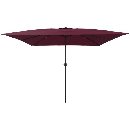 vidaXL Négyzetes Kerttél 295x245 cm Bordeaux Piros