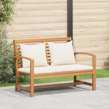 vidaXL Kerti pad Barna 110 x 64 x 76.5 cm Tömör tíkfa