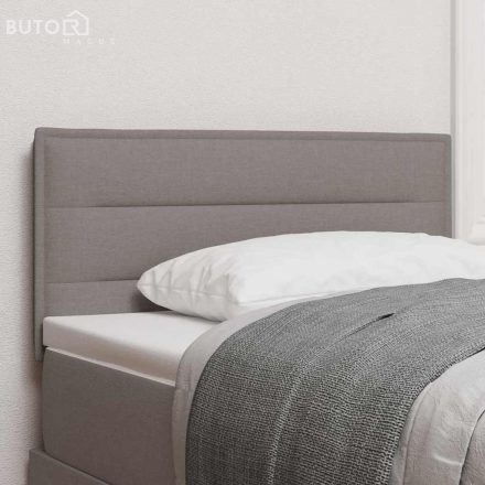 vidaXL Fejtámla Magasság állítható fejtámlával Tópszínű 80 cm szövet