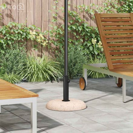 vidaXL Napernyőtalp Sárga és Fekete 45 x 45 x 40 cm Beton és Fém
