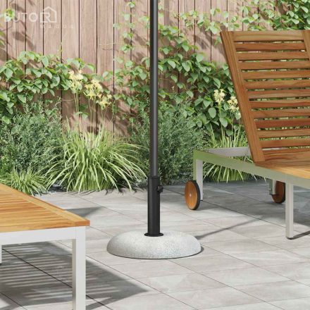 vidaXL Napernyőtalp Világosszürke Szürke 45 x 45 x 40 cm Beton és Fém