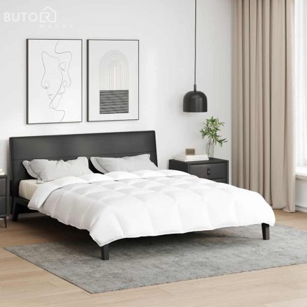 vidaXL Takarók és párnák Fehér 240 x 200 cm Pehely
