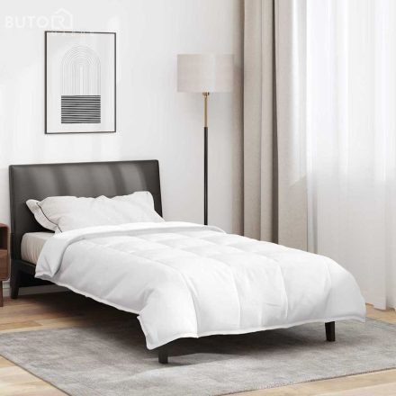 vidaXL Takarók és párnák Fehér 140 x 220 cm Pehely