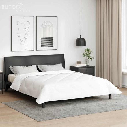 vidaXL Takart & Paplanok Fehér 240 x 200 cm Mikroszál