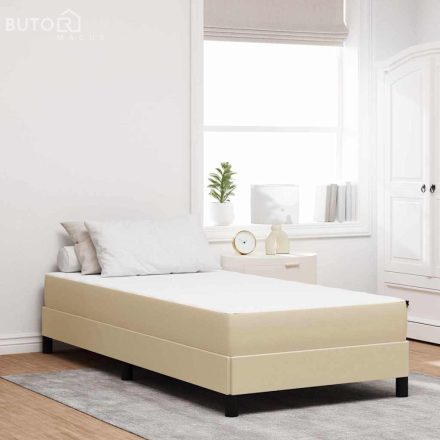 vidaXL Ágy Matrac matracmal Zöld 80 x 200 cm szövet