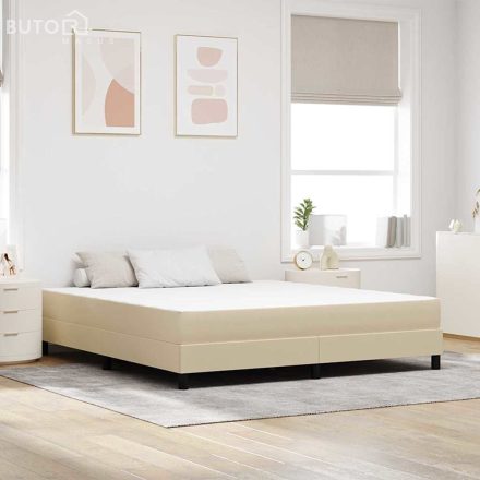 vidaXL Zsebtavas Matrac Világosszöld Szürke Közepes 180x200x20 cm Szövet