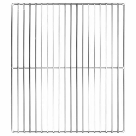 vidaXL BBQ Grill Rács Téglalap 40x35 cm 304 Rozsdamentes Acél