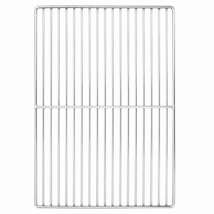 vidaXL BBQ Grillrács Fogantyúkkal Négyszögletes 47x32,5 cm 304 Rozsdamentes Acél