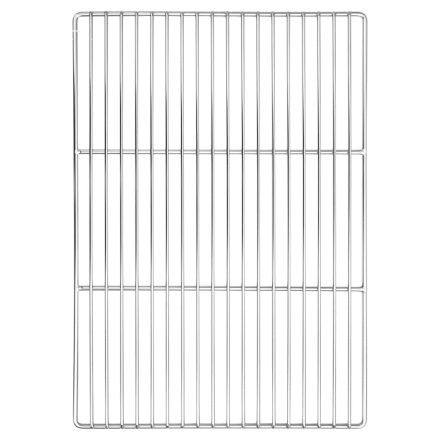 vidaXL BBQ Grill Rács Fogantyúkkal 50x35 cm 304 Rozsdamentes Acél