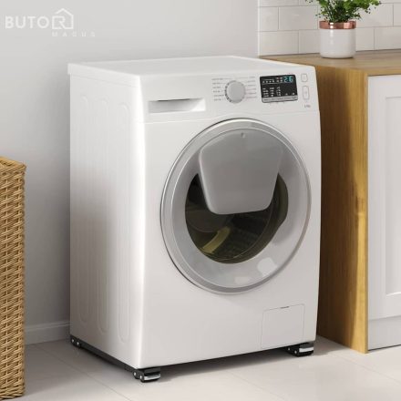 vidaXL Mosógép Állvány Kerekekkel 2 db Hossz 46-71 cm 300 kg