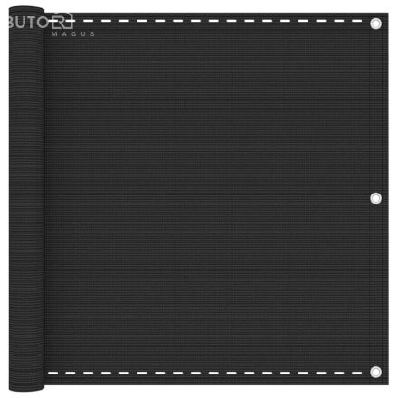vidaXL balkon napellenző HDPE 90x600 cm Antracit