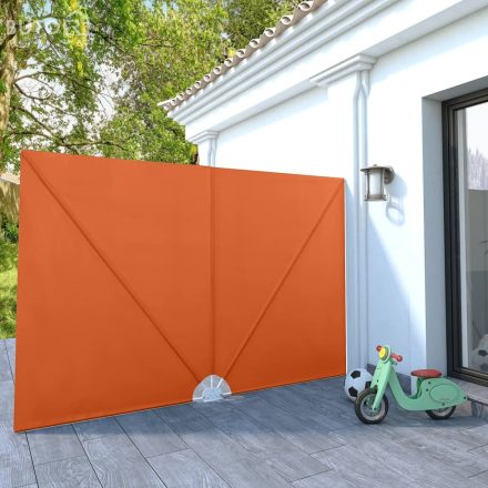 vidaXL terrakotta összecsukható terasz oldalárnyékoló 300 x 200 cm