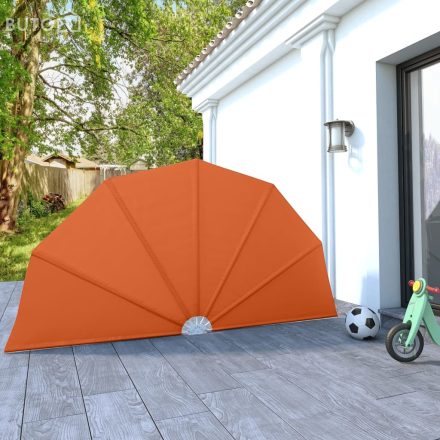 vidaXL terrakotta összecsukható terasz oldalárnyékoló 160 cm