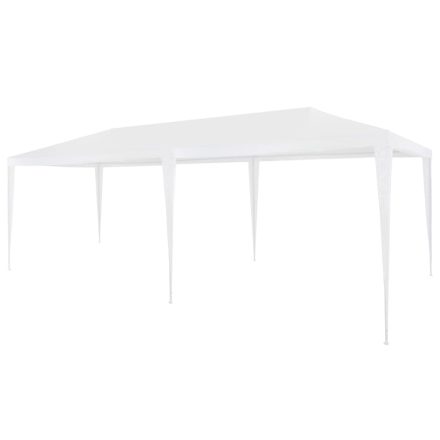 vidaXL fehér PE rendezvénysátor 3 x 6 m