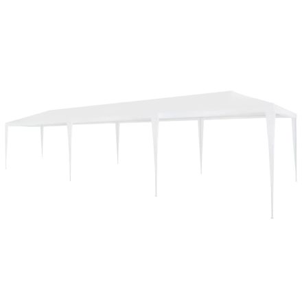 vidaXL fehér PE rendezvénysátor 3 x 9 m