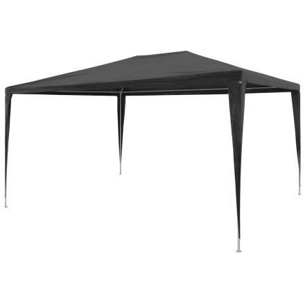 vidaXL antracitszürke PE rendezvénysátor 3 x 4 m