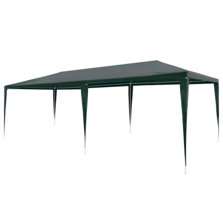 vidaXL zöld PE rendezvénysátor 3 x 6 m