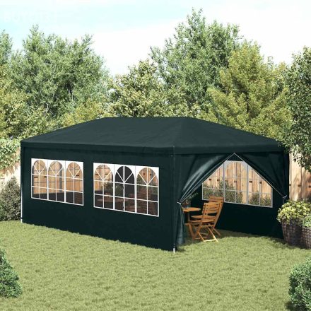 vidaXL zöld partisátor 3 x 6 m