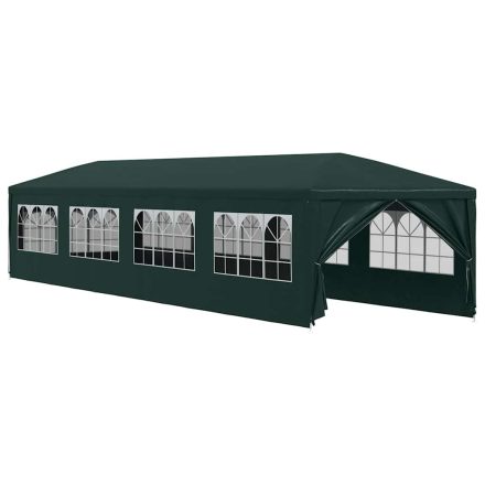 vidaXL zöld rendezvénysátor 3 x 12 m