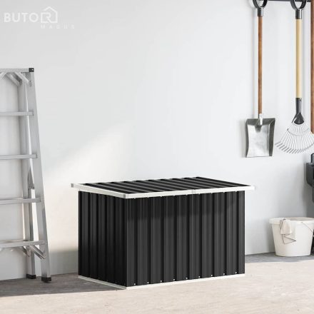 vidaXL antracitszürke kerti tárolóláda 109 x 67 x 65 cm