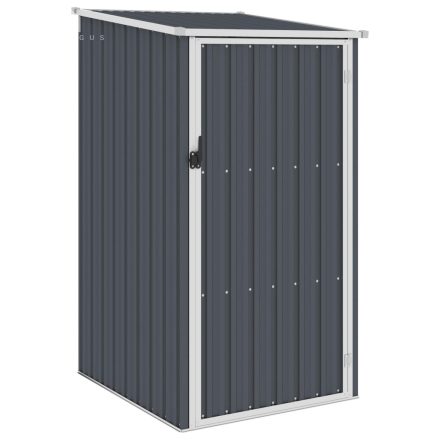 vidaXL antracitszürke horganyzott acél kerti fészer 87 x 98 x 159 cm 