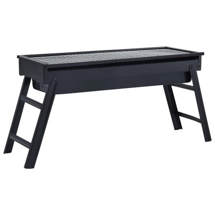 vidaXL hordozható kempinggrill 60 x 22,5 x 33 cm
