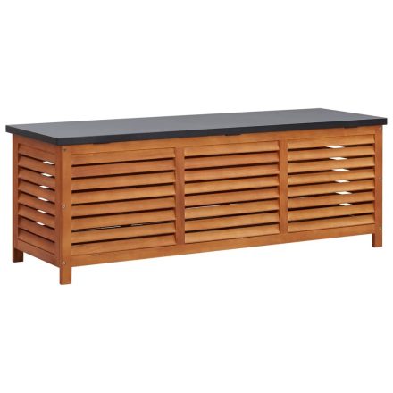 vidaXL tömör eukaliptuszfa kerti tárolóláda 150 x 50 x 55 cm