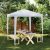 vidaXL fehér rendezvénysátor 2 x 2 m