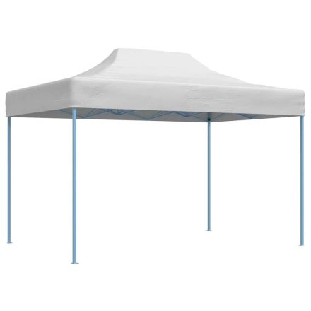 vidaXL fehér acél összecsukható rendezvénysátor 280x410x315 cm