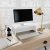 vidaXL fehér szerelt fa monitorállvány 42 x 24 x 13 cm
