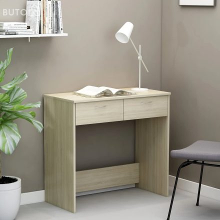 vidaXL sonoma tölgy színű szerelt fa íróasztal 80 x 40 x 75 cm