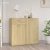 vidaXL sonoma tölgy színű szerelt fa tálalószekrény 80 x 36 x 75 cm