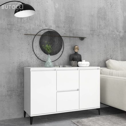 vidaXL fehér szerelt fa tálalószekrény 102 x 35 x 70 cm